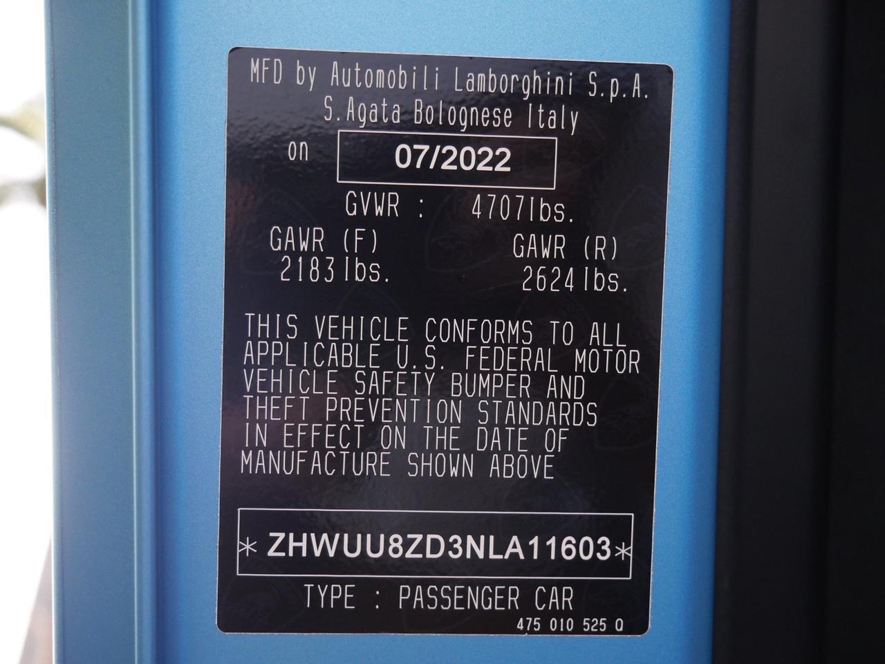 2022 Lamborghini Aventador Roadster LP 780-4 Ultimae LP 780-4 Ultimae Lawrence KS