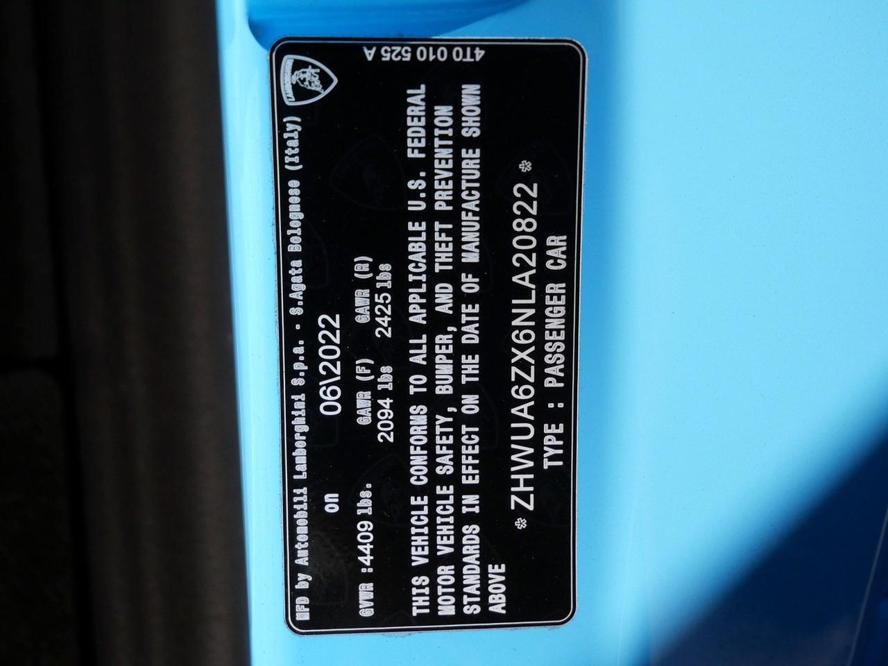 2022 Lamborghini Huracan STO Base Base Lawrence KS