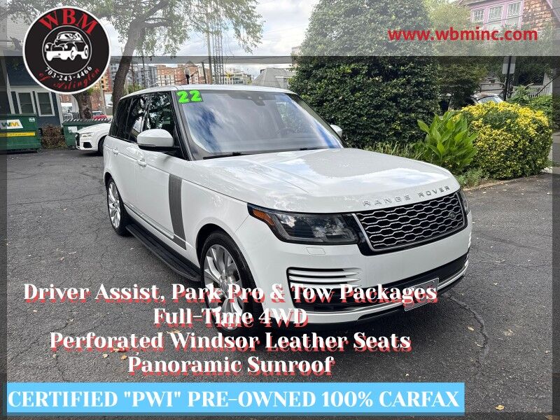 2022 Land Rover Range Rover P400 Westminster Edition AWD 2022 Land Rover Range Rover P400 Westminster Edition AWD