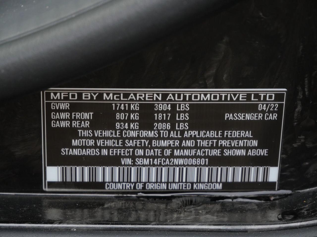 2022 McLaren 720S Performance Performance Lawrence KS