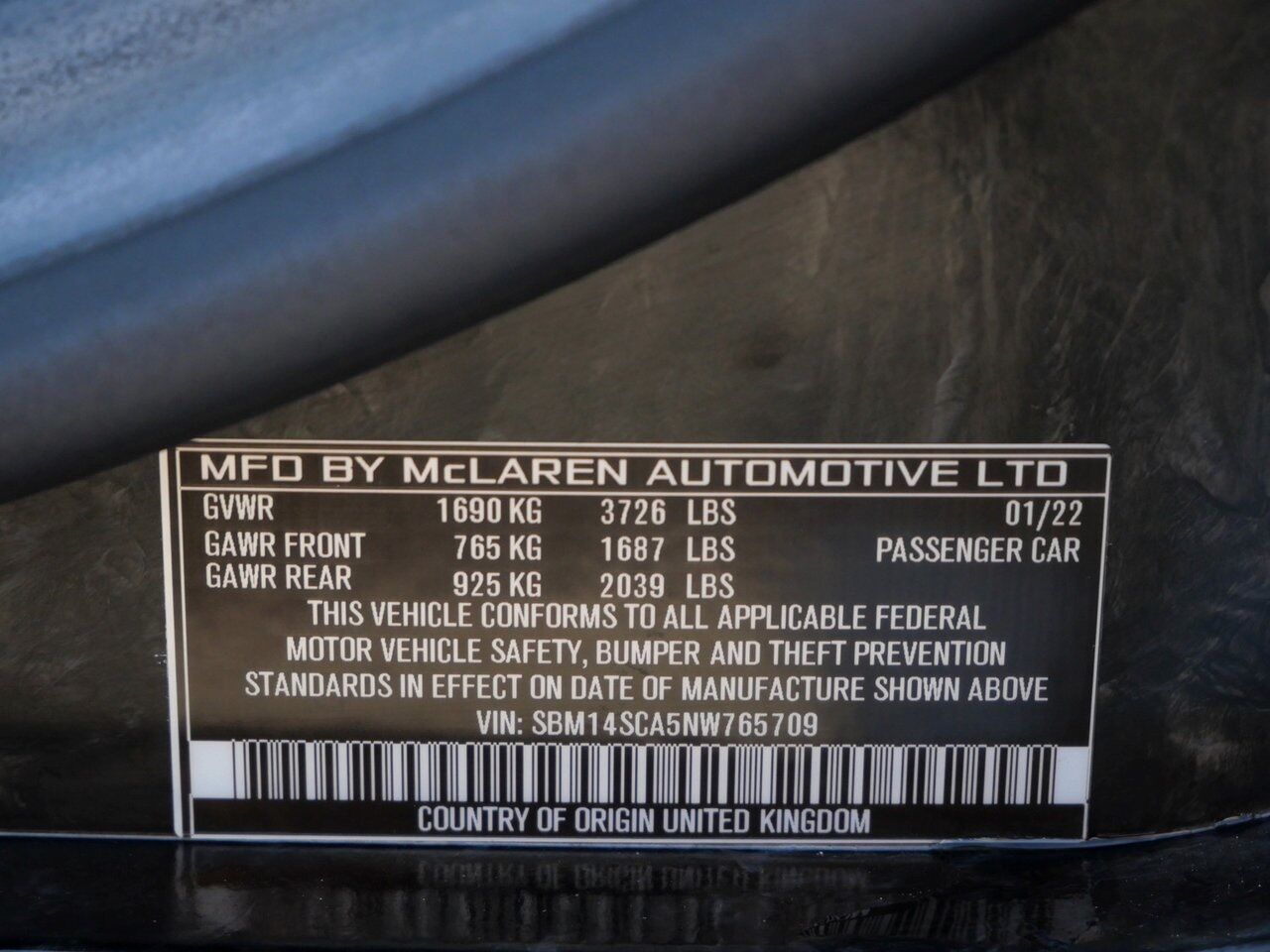 2022 McLaren 765LT Lawrence KS