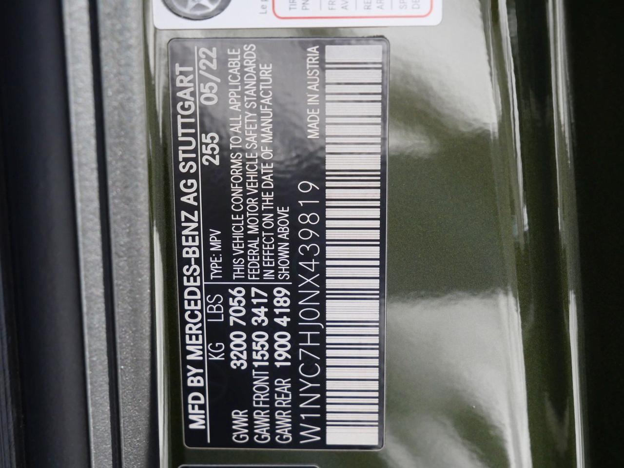 2022 Mercedes-Benz G-Class G 63 AMG&reg; G 63 AMG&reg; Lawrence KS