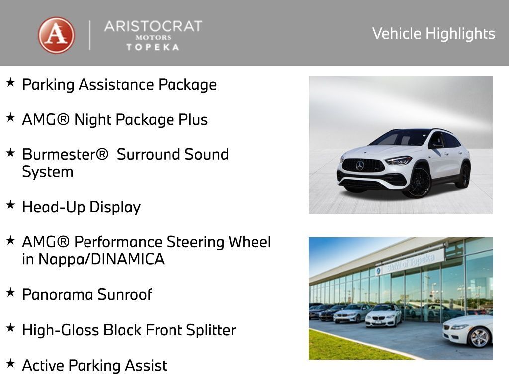 2022 Mercedes-Benz GLA GLA 45 AMG&reg;