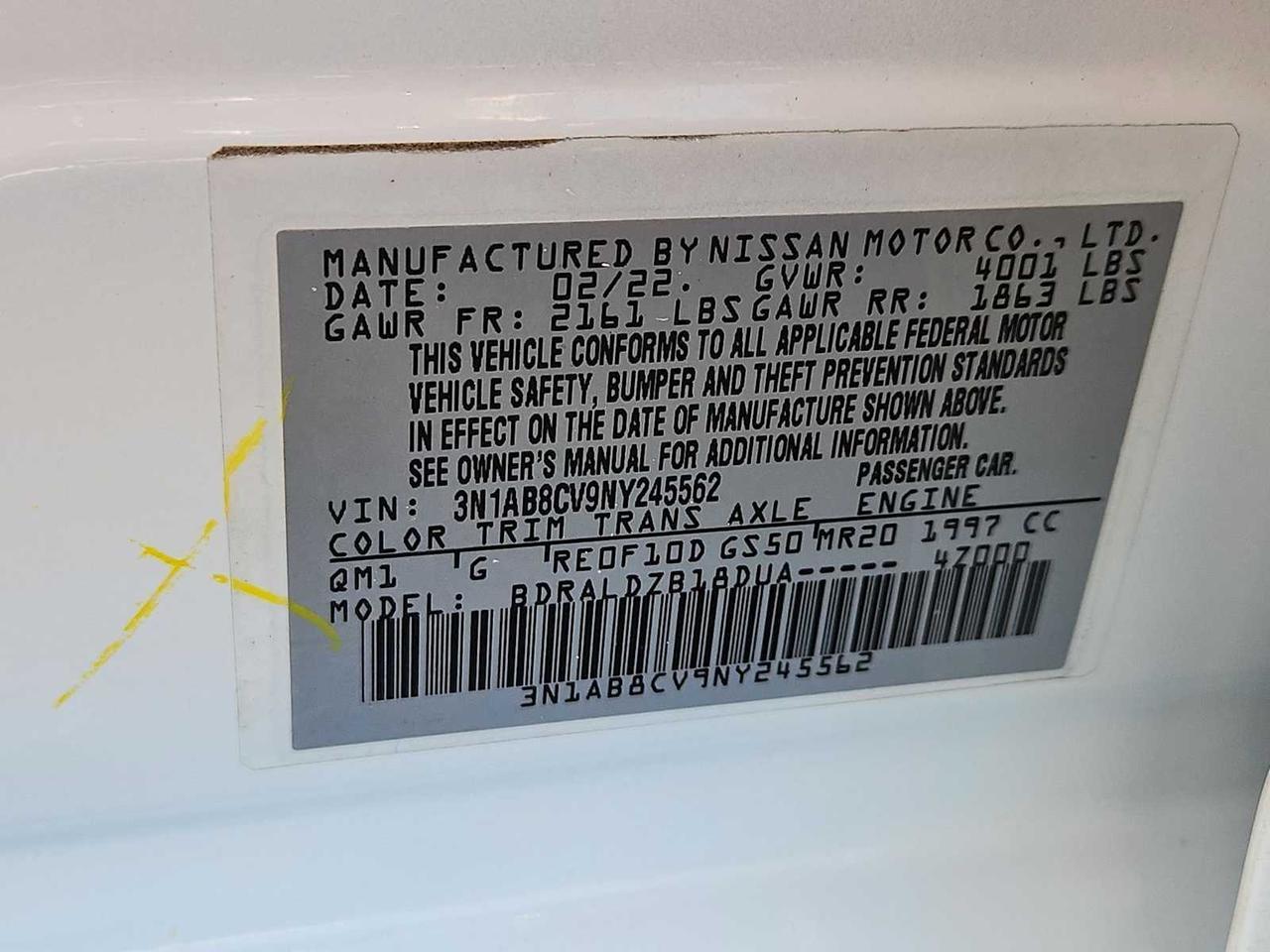 2022 Nissan Sentra SV Irving TX