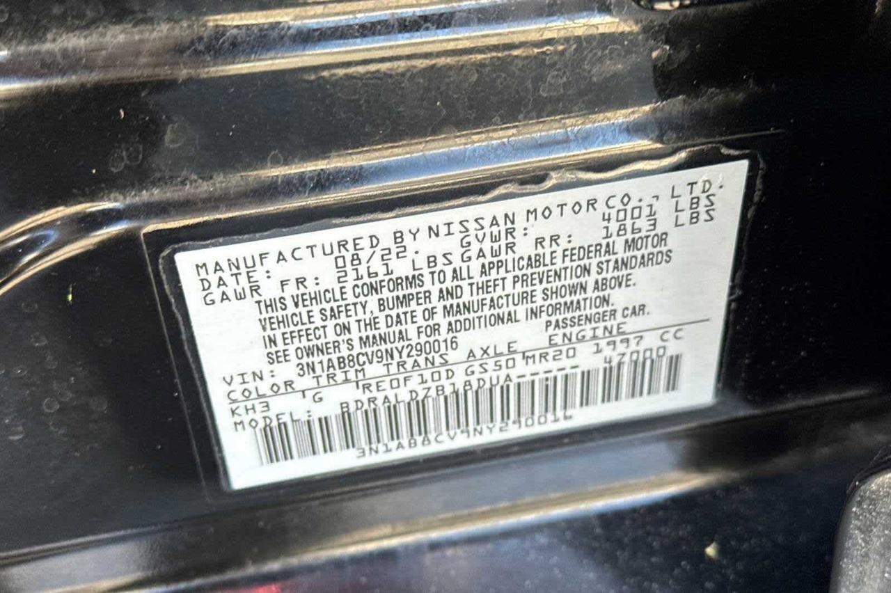 2022 Nissan Sentra SV Roseville CA