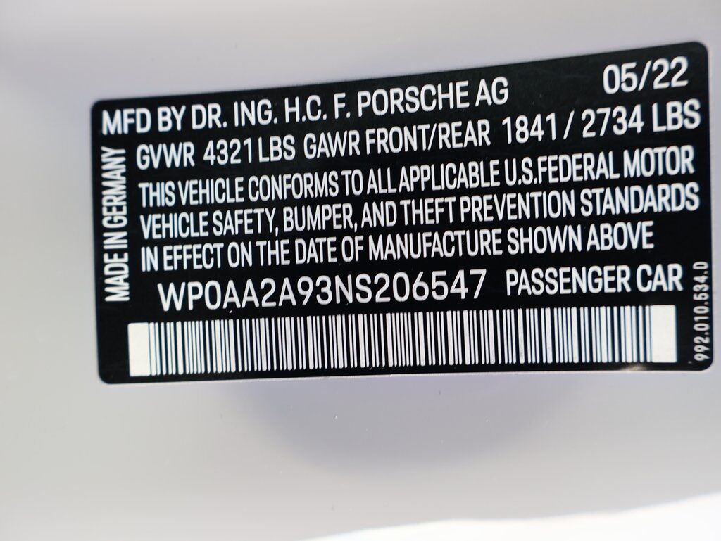 2022 Porsche 911 Carrera San Clemente CA