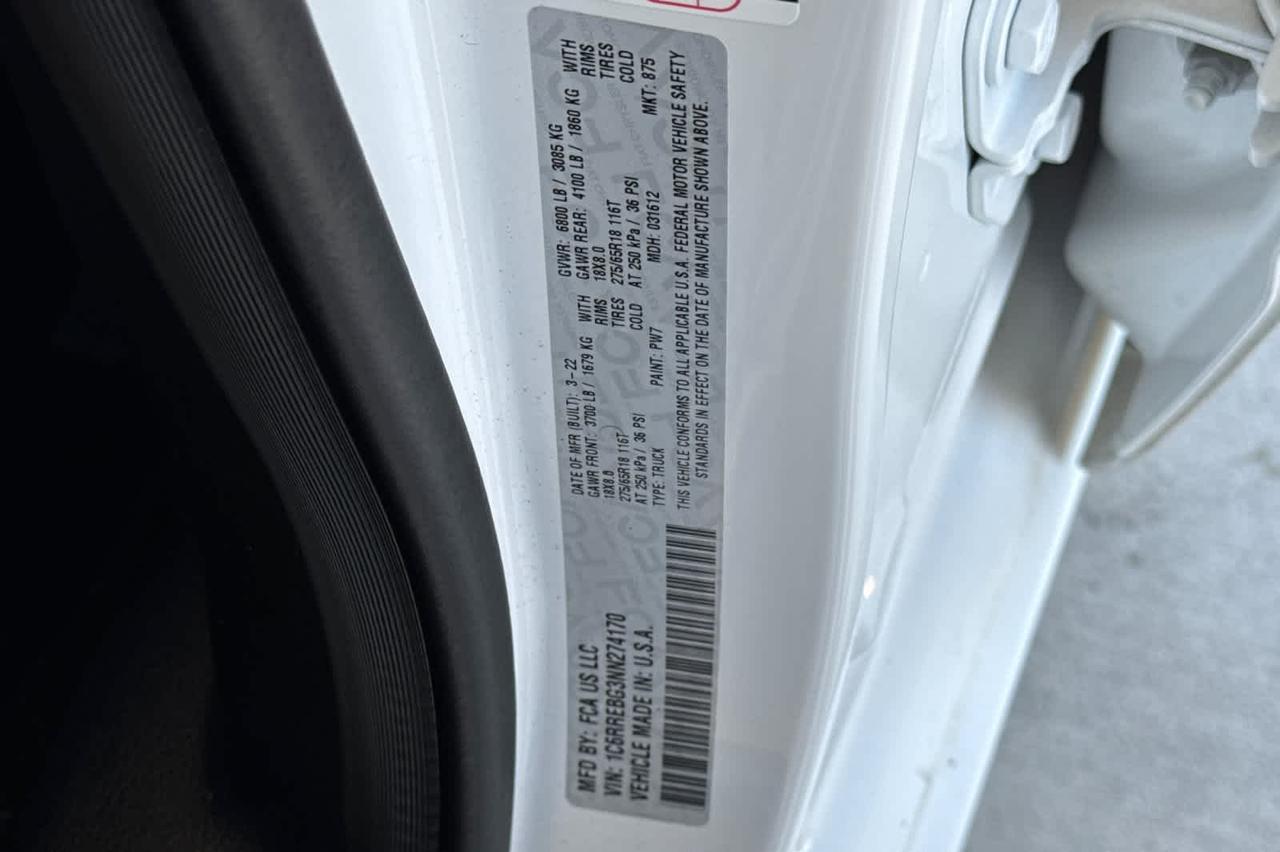 2022 Ram 1500 Big Horn Roseville CA