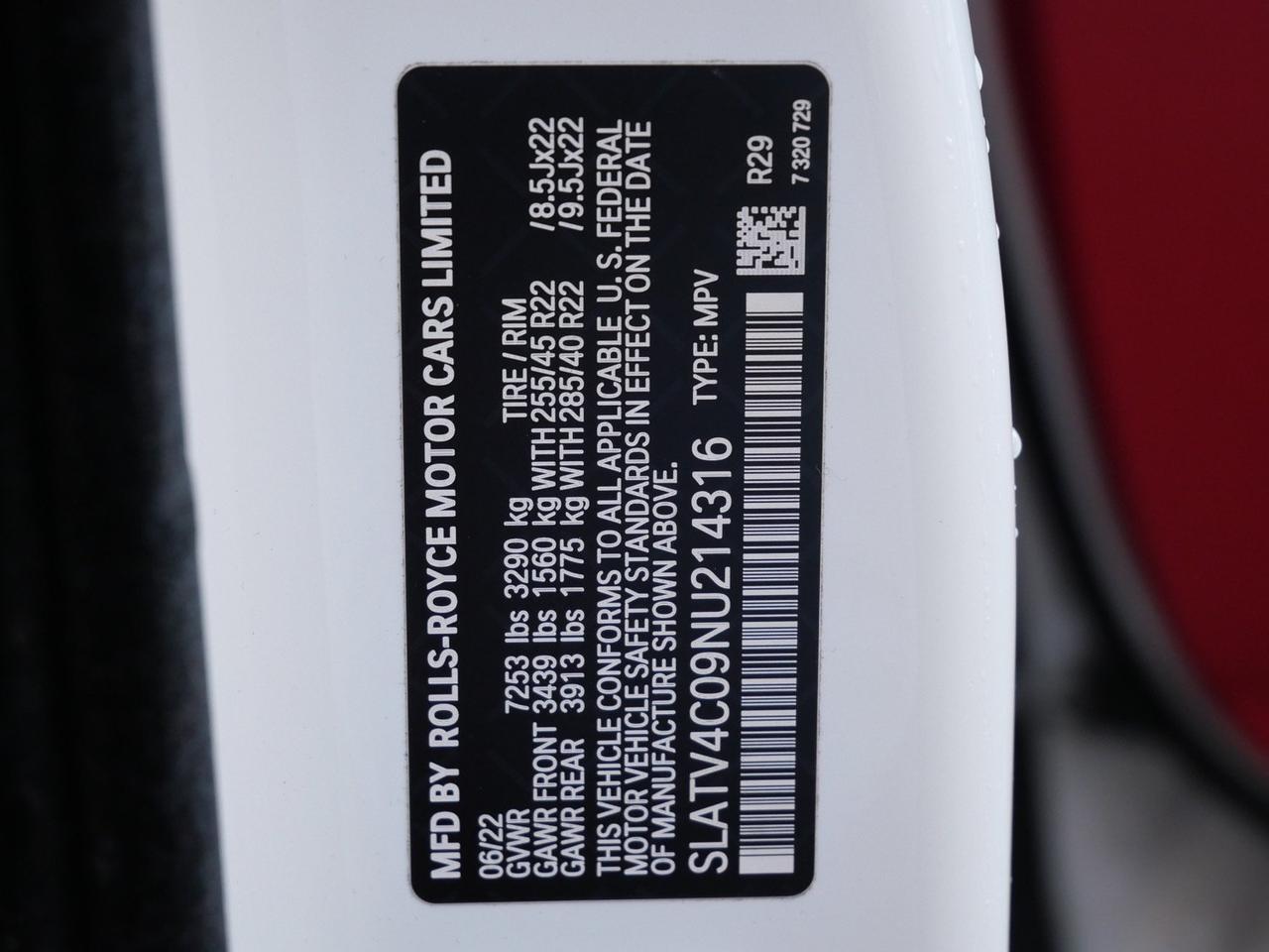 2022 Rolls-Royce Cullinan Lawrence KS