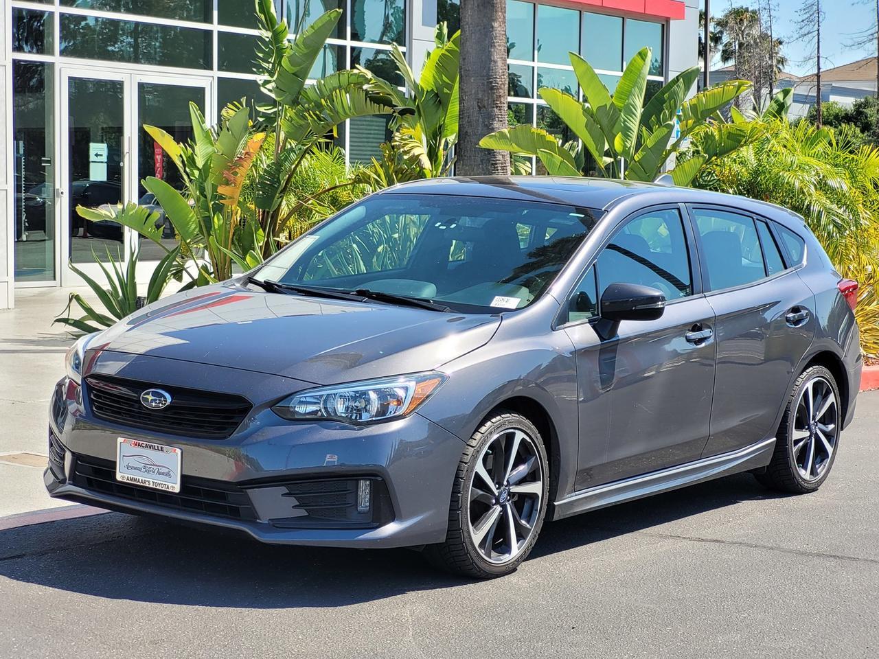 2022 Subaru IMPREZA SPORT Vacaville CA 2022 Subaru IMPREZA SPORT Vacaville CA