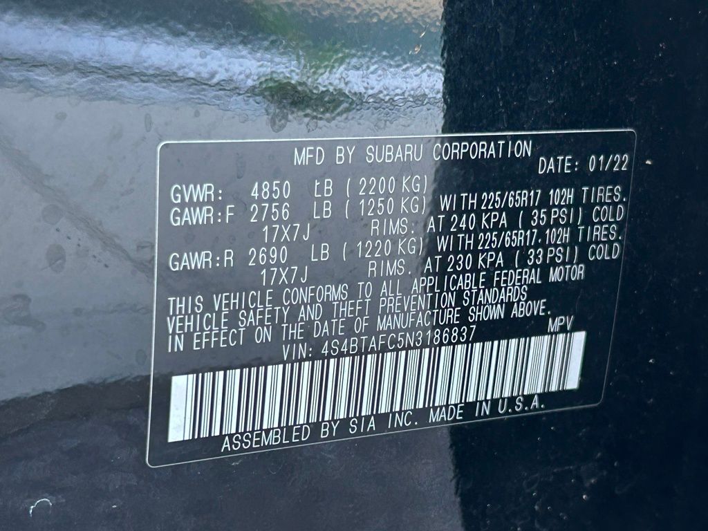 2022 Subaru Outback Premium Lakeland FL