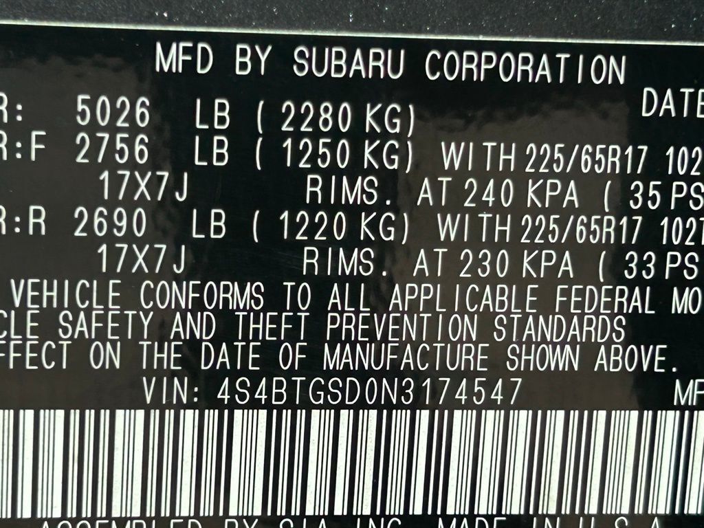 2022 Subaru Outback Wilderness Tampa FL