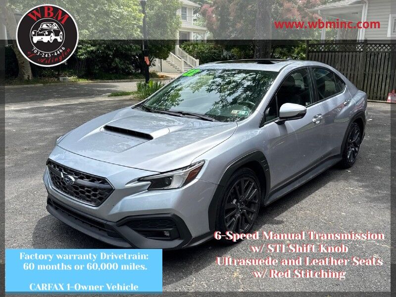 2022 Subaru WRX Limited Manual 2022 Subaru WRX Limited Manual