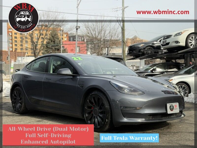 2022 Tesla Model 3 Performance AWD 2022 Tesla Model 3 Performance AWD