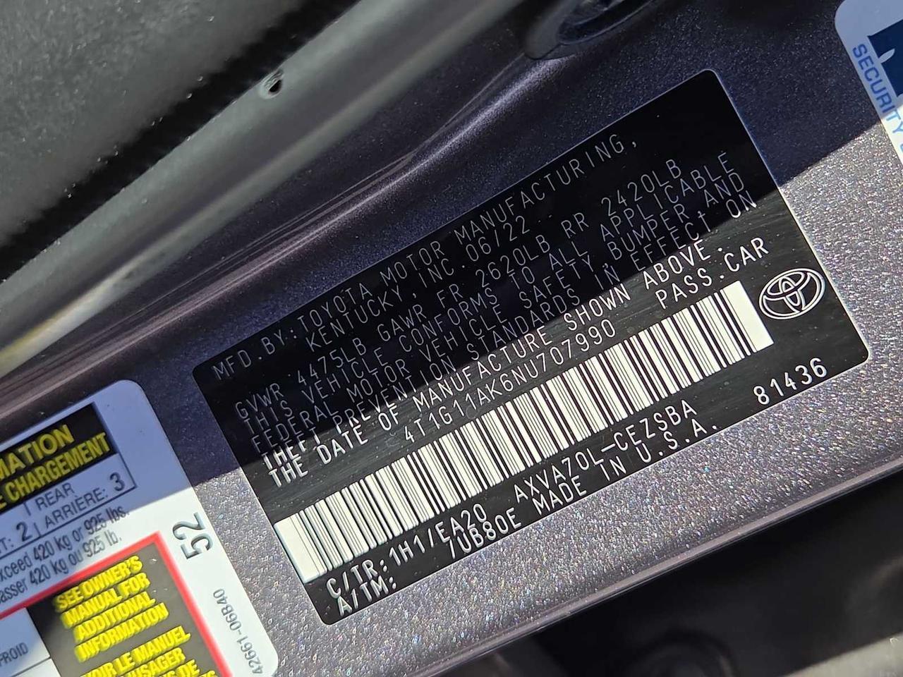 2022 Toyota Camry SE Irving TX