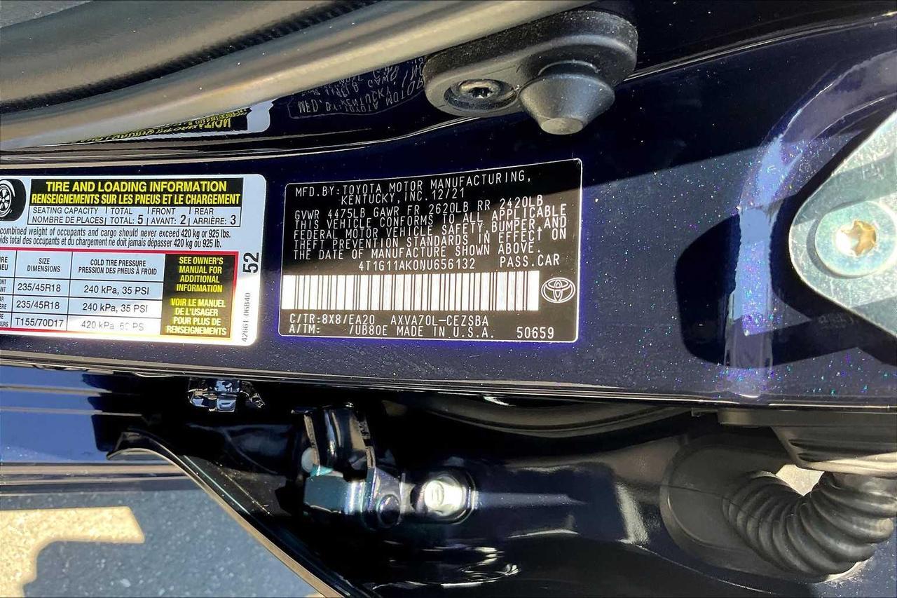2022 Toyota Camry SE Roseville CA
