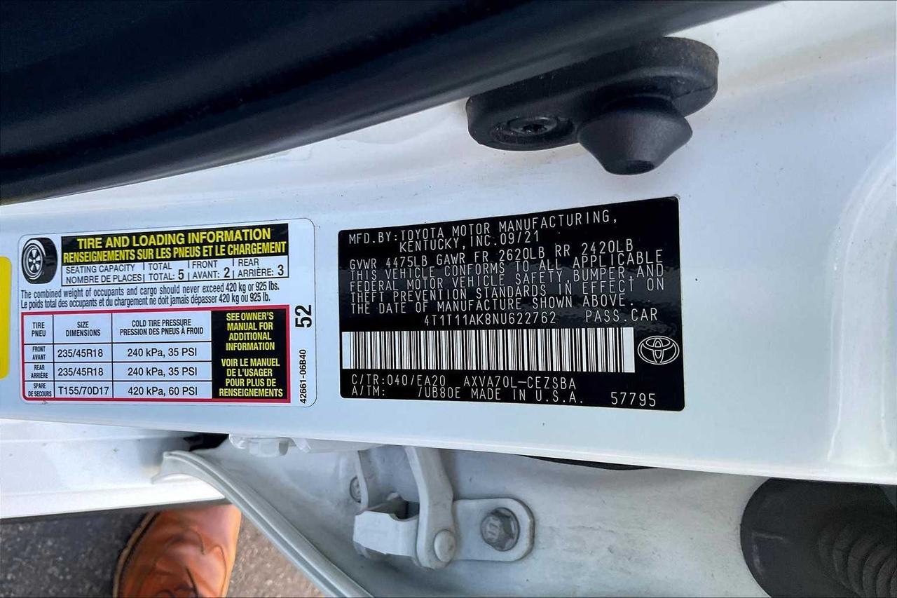 2022 Toyota Camry SE Roseville CA