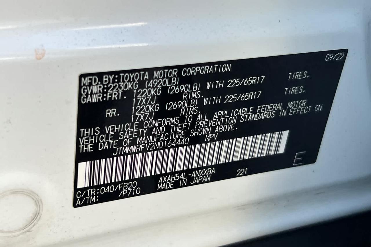 2022 Toyota RAV4 Hybrid LE Roseville CA