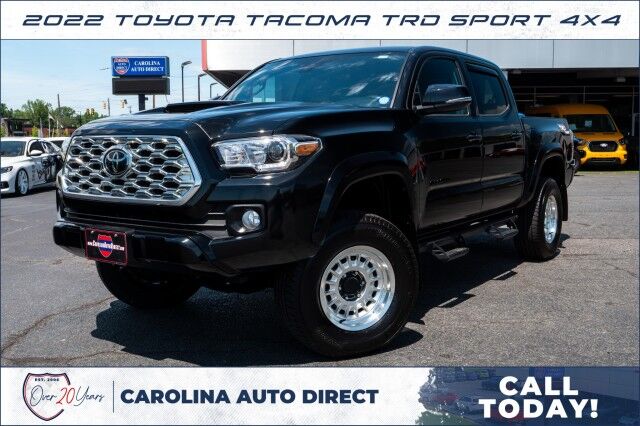 2022 Toyota Tacoma TRD Sport 4X4 / Wheels & Tires Upgrade / Leather Seats! High Point NC 2022 Toyota Tacoma TRD Sport 4X4 / Wheels & Tires Upgrade / Leather Seats! High Point NC