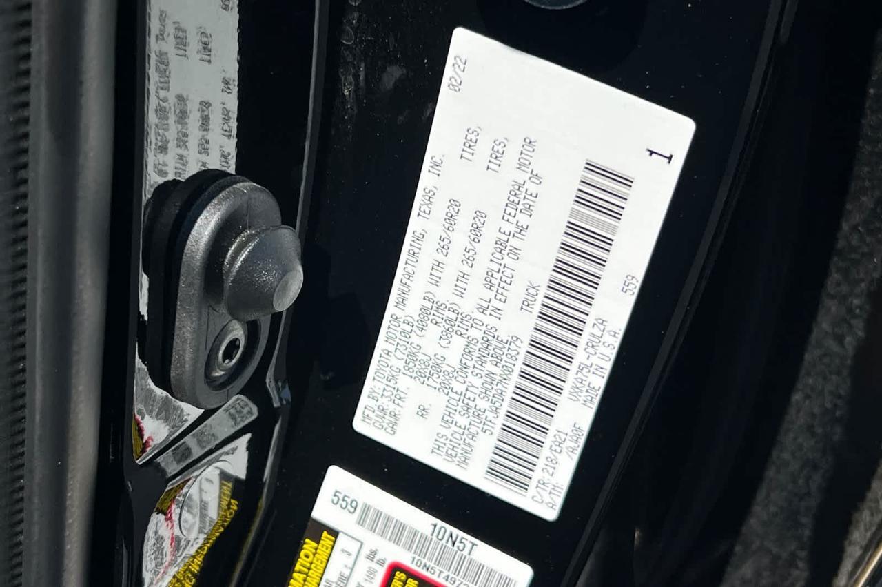 2022 Toyota Tundra Limited Roseville CA