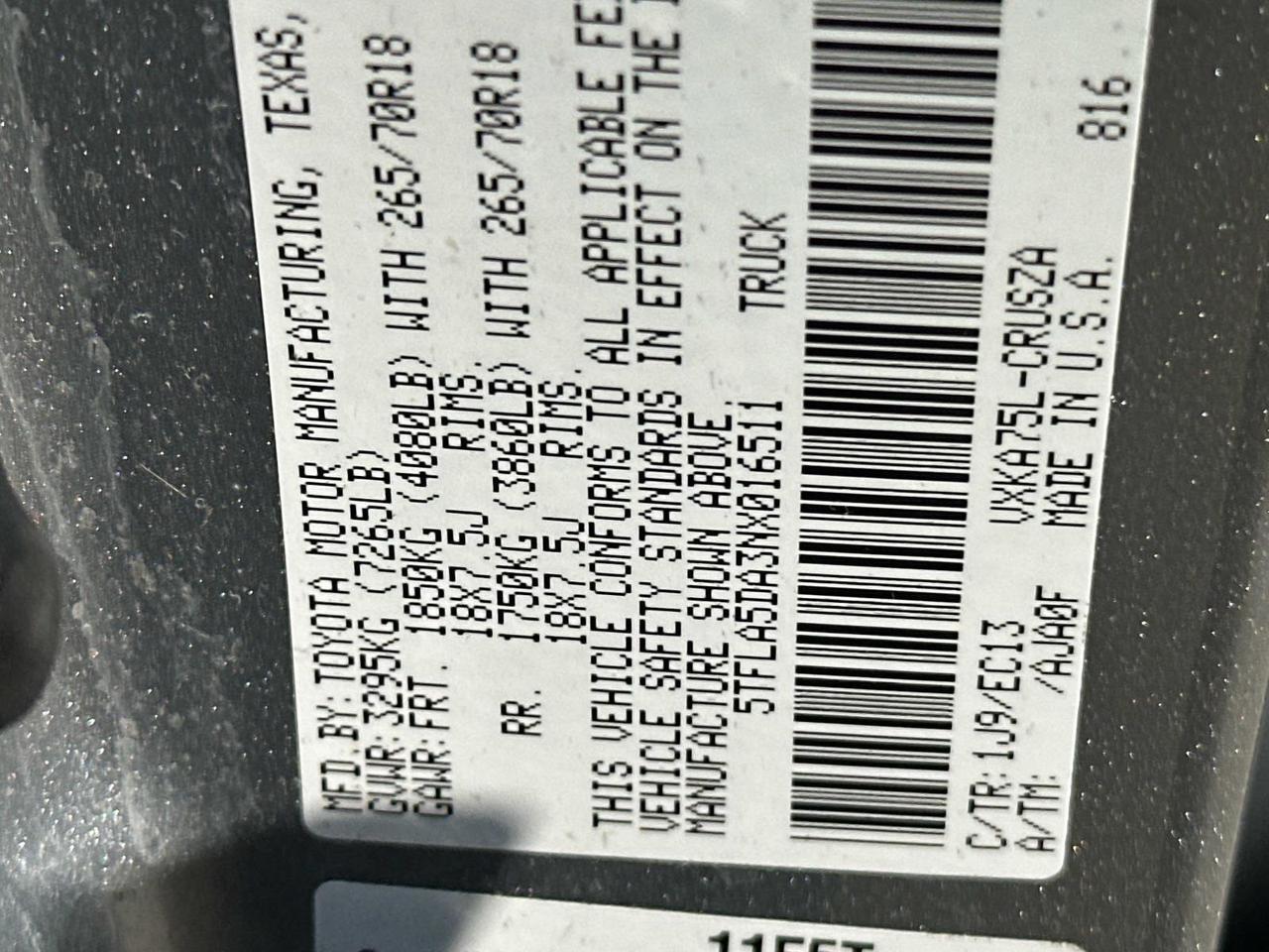 2022 Toyota Tundra SR5 Woodbridge VA