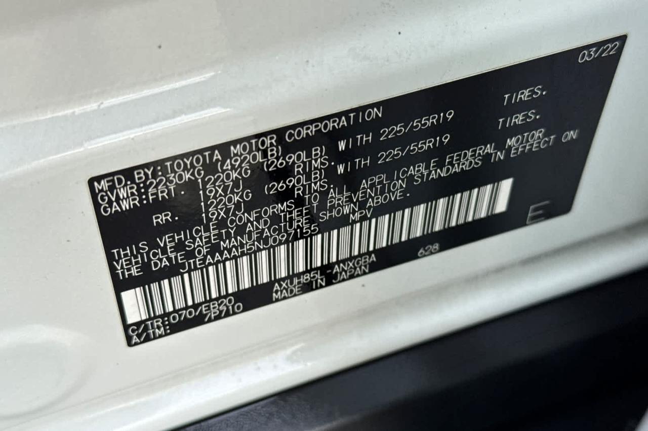 2022 Toyota Venza XLE Roseville CA