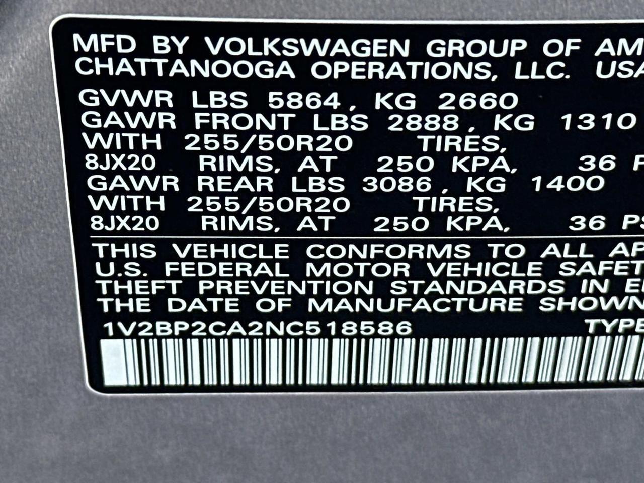 2022 Volkswagen Atlas 2.0T SEL Woodbridge VA