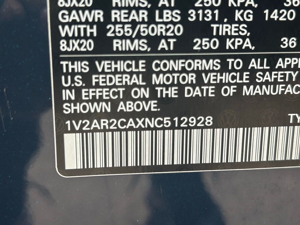 2022 Volkswagen Atlas 3.6L V6 SEL R-Line Tampa FL