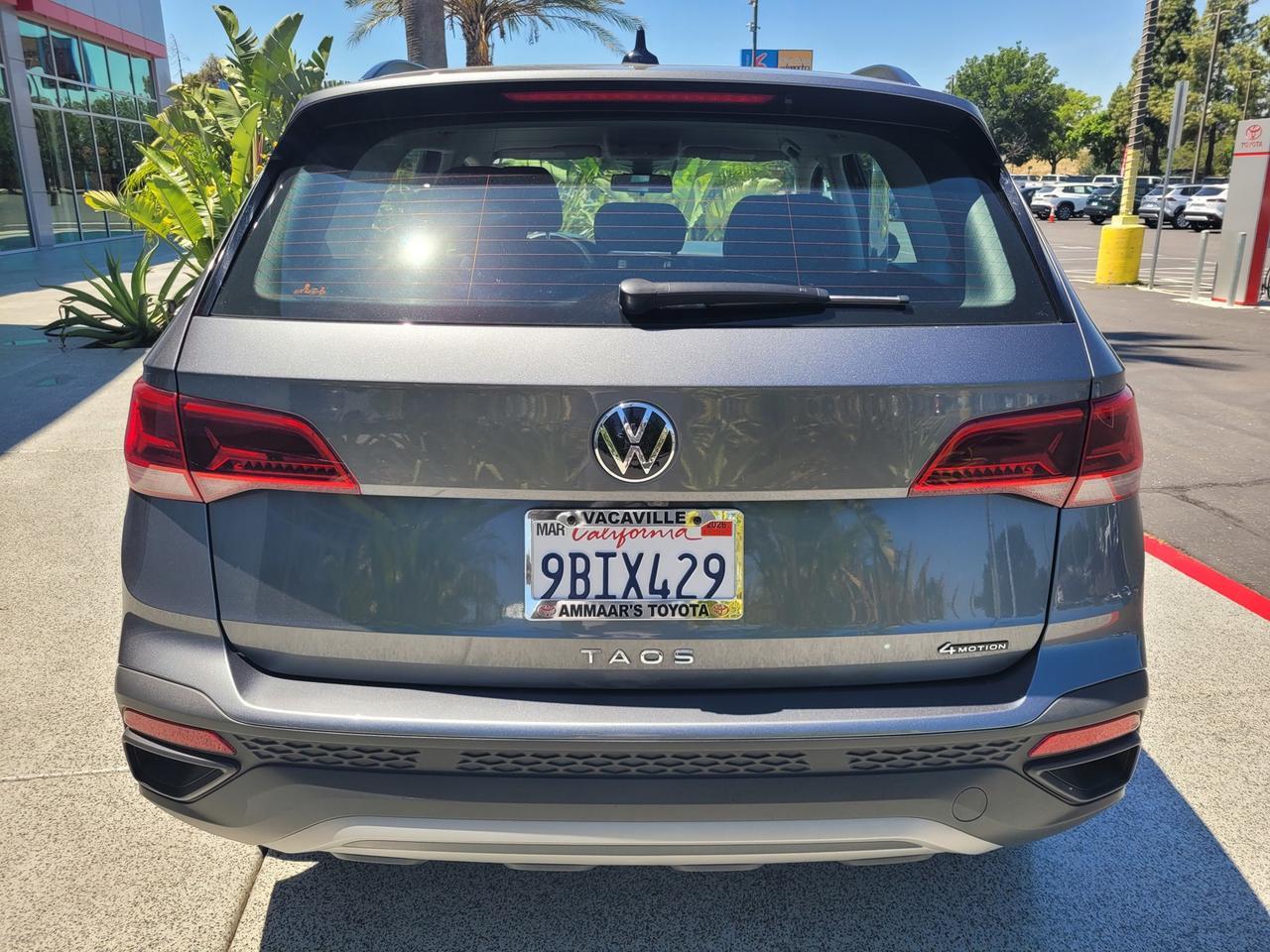 2022 Volkswagen TAOS S 4MOTION AWD Vacaville CA 2022 Volkswagen TAOS S 4MOTION AWD Vacaville CA