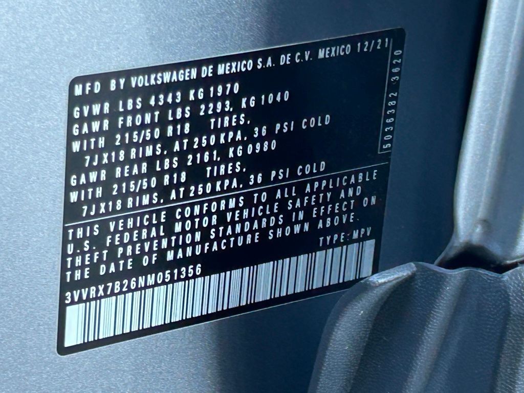 2022 Volkswagen Taos 1.5T SE Lakeland FL