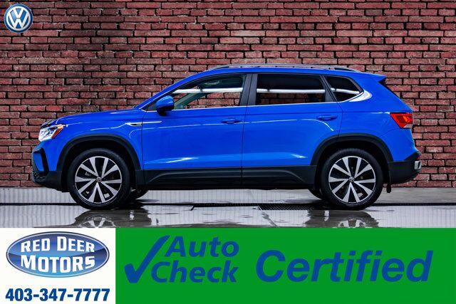 2022 Volkswagen Taos 4Motion Highline Leather Roof Nav Red Deer AB 2022 Volkswagen Taos 4Motion Highline Leather Roof Nav Red Deer AB