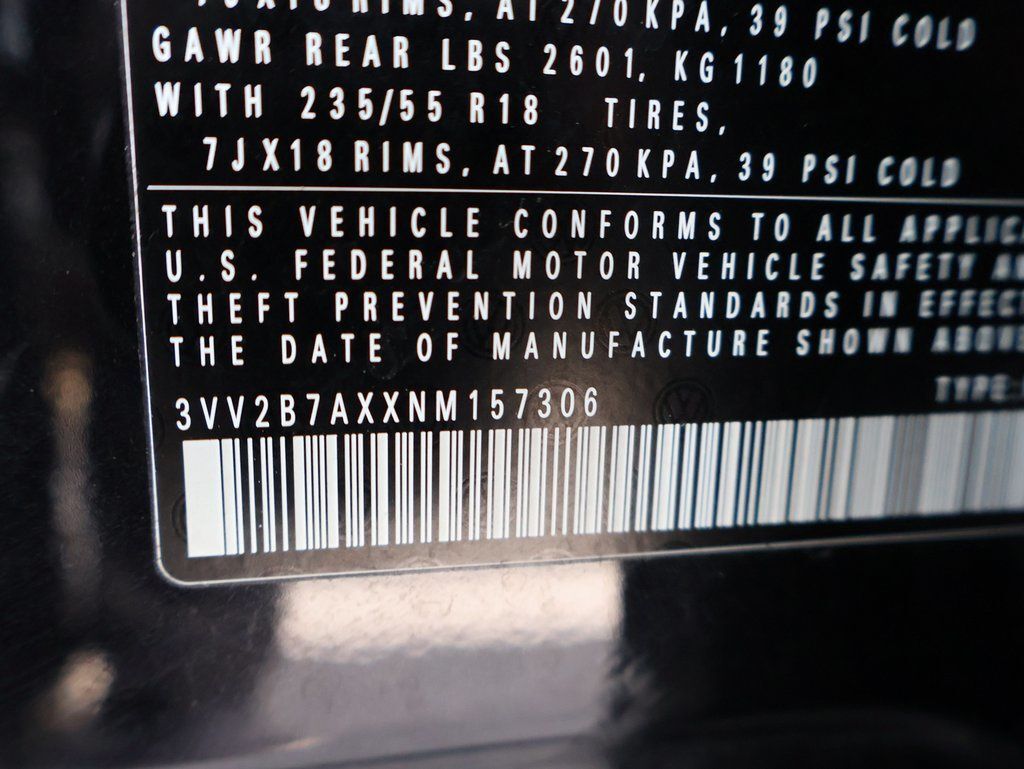 2022 Volkswagen Tiguan 2.0T SE