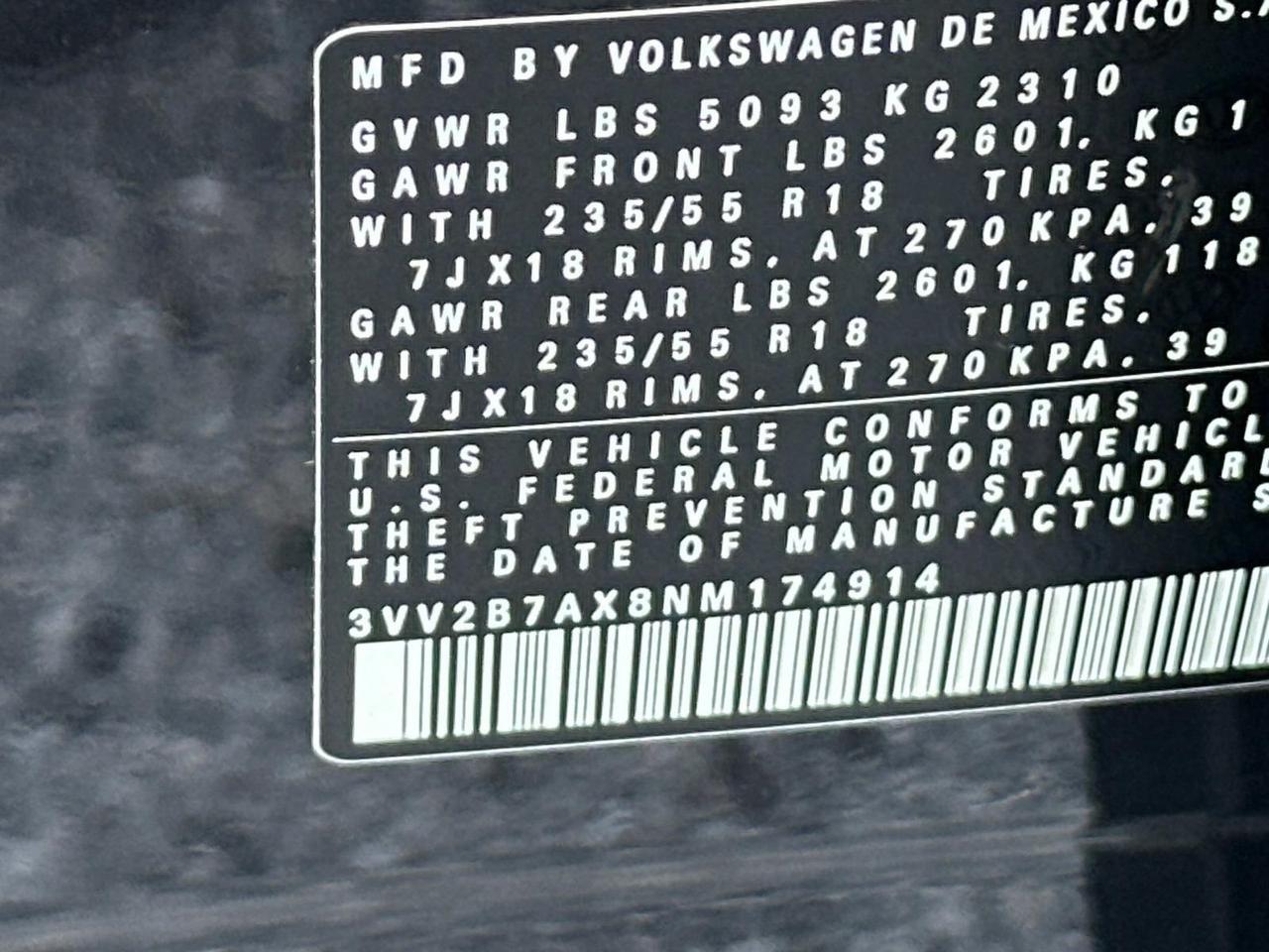 2022 Volkswagen Tiguan 2.0T SE Woodbridge VA