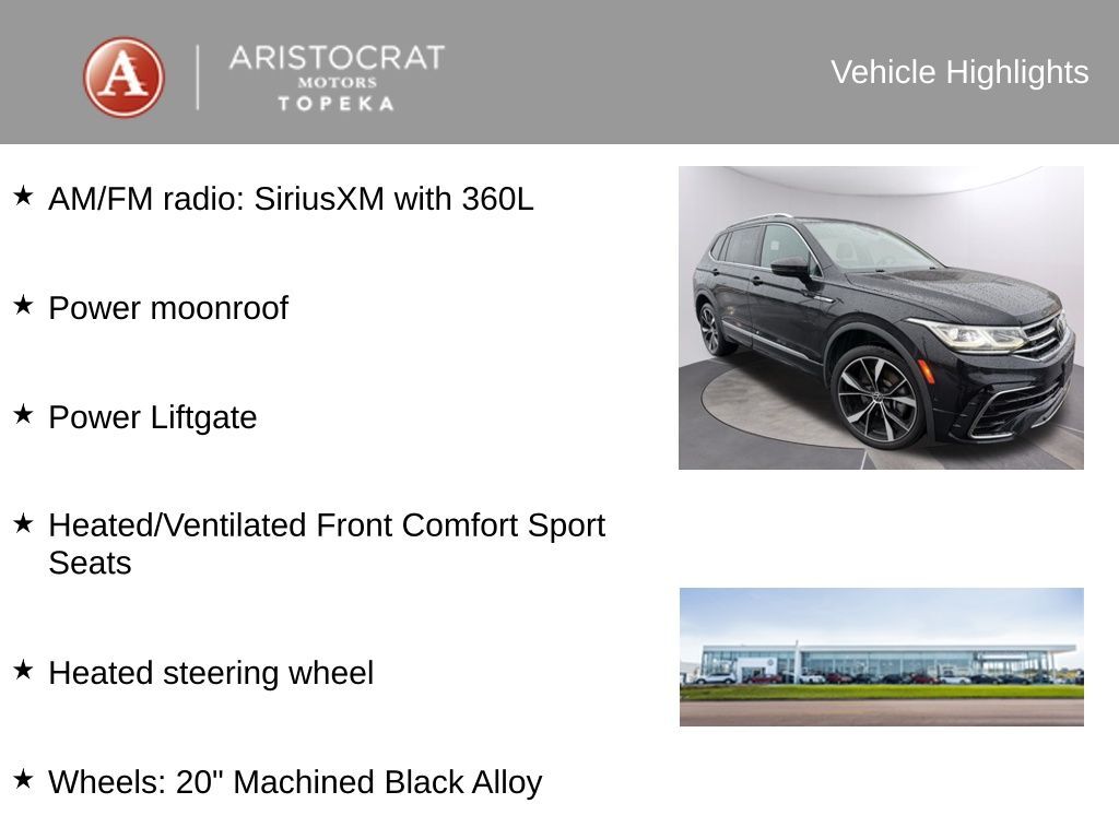 2022 Volkswagen Tiguan 2.0T SEL R-Line