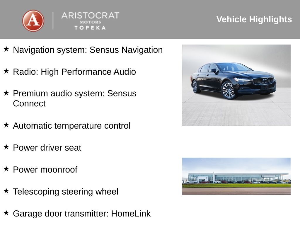 2022 Volvo S90 B6 Momentum
