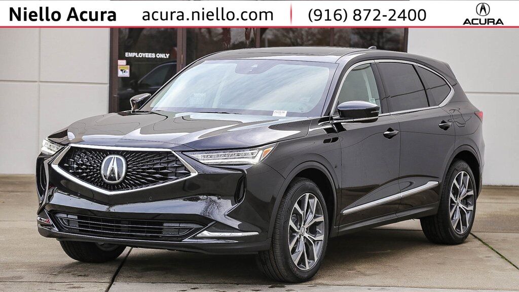 New Acura MDXs at the Roseville Automall