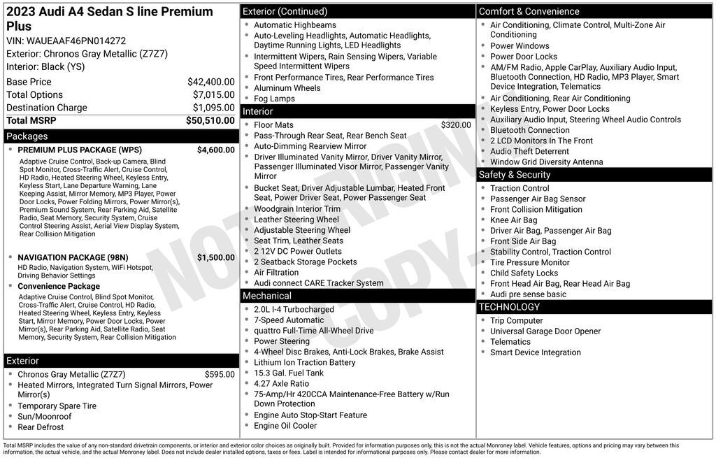 2023 Audi A4 45 S line Premium Plus Lakeland FL