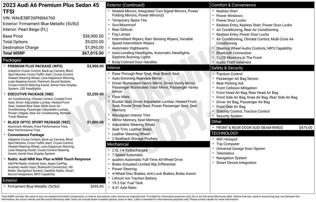 2023 Audi A6 45 Premium Plus Lakeland FL
