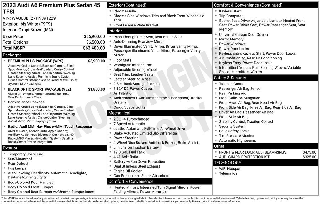2023 Audi A6 45 Premium Plus Lakeland FL