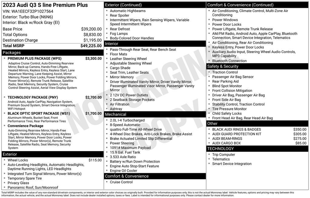 2023 Audi Q3 Premium Plus Lakeland FL