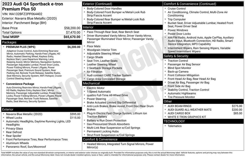 2023 Audi Q4 e-tron Premium Plus Lakeland FL