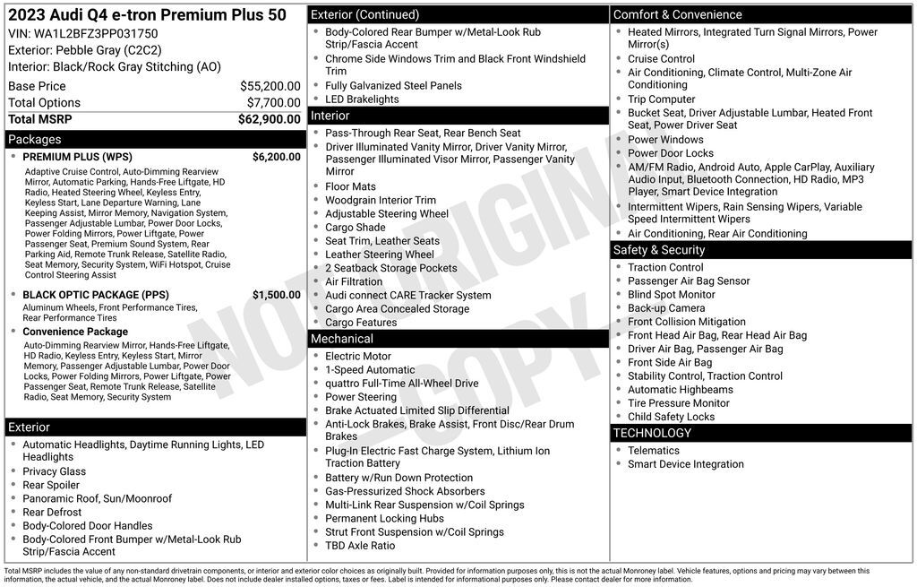 2023 Audi Q4 e-tron Premium Plus Lakeland FL
