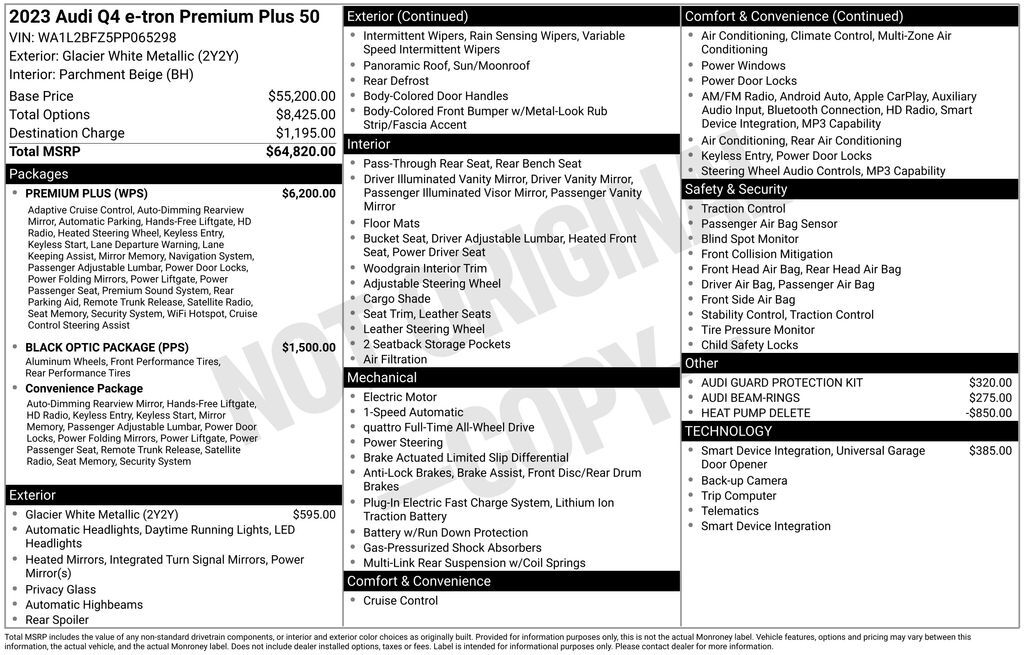 2023 Audi Q4 e-tron Premium Plus Lakeland FL