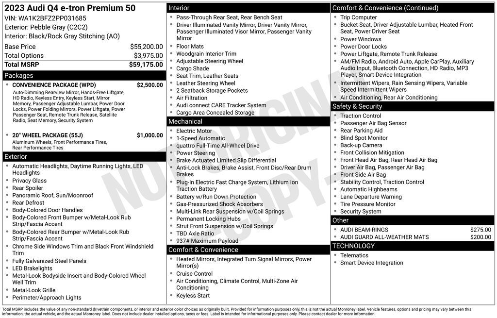 2023 Audi Q4 e-tron Premium Lakeland FL