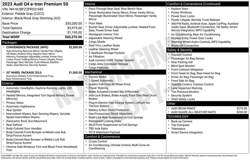 2023 Audi Q4 e-tron Premium Lakeland FL