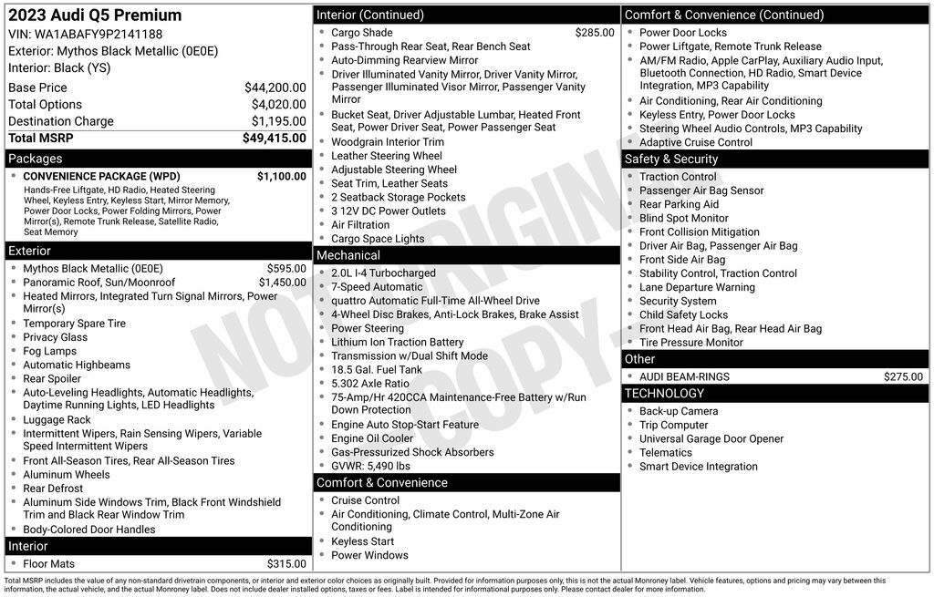 2023 Audi Q5 40 Premium Lakeland FL