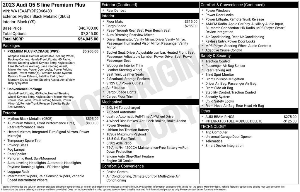 2023 Audi Q5 45 S line Premium Lakeland FL