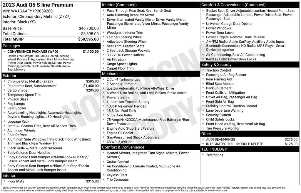 2023 Audi Q5 45 S line Premium Lakeland FL