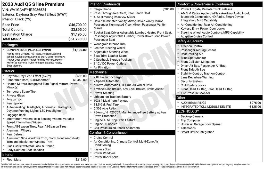 2023 Audi Q5 45 S line Premium Lakeland FL