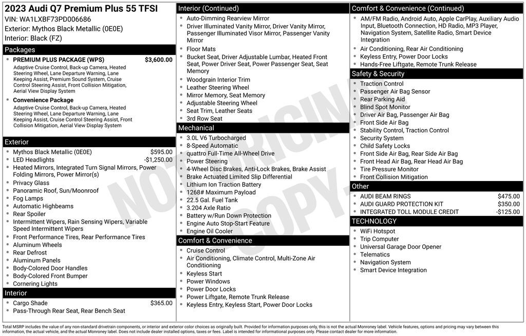 2023 Audi Q7 55 Premium Plus Lakeland FL