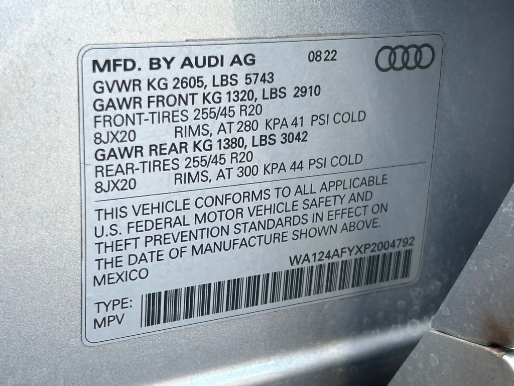 2023 Audi SQ5 Sportback Premium Plus Lakeland FL